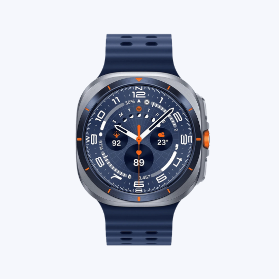 Picture of SAMSUNG Galaxy Watch Ultra 2025 GPS+BT+Wi-Fi+LTE Wear OS Smartwatch (47mm Super AMOLED Display, 3nm Processor, Fall Detection, Marine Strap)