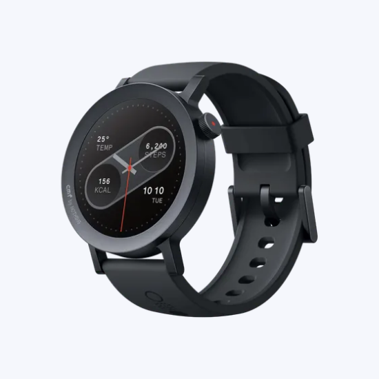 Picture of oppo Watch Pro 2 Smartwatch with Bluetooth Calling (33.52mm AMOLED Display, IP68 Water Resistant, Dark Grey Strap)