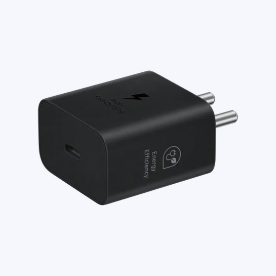 Picture of SAMSUNG 25W Type C Fast Charger (Adapter Only, Support PD 3. PPS, Black)